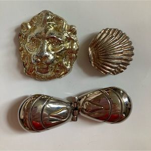 Vintage Belt Buckles Gold/Silver Toned